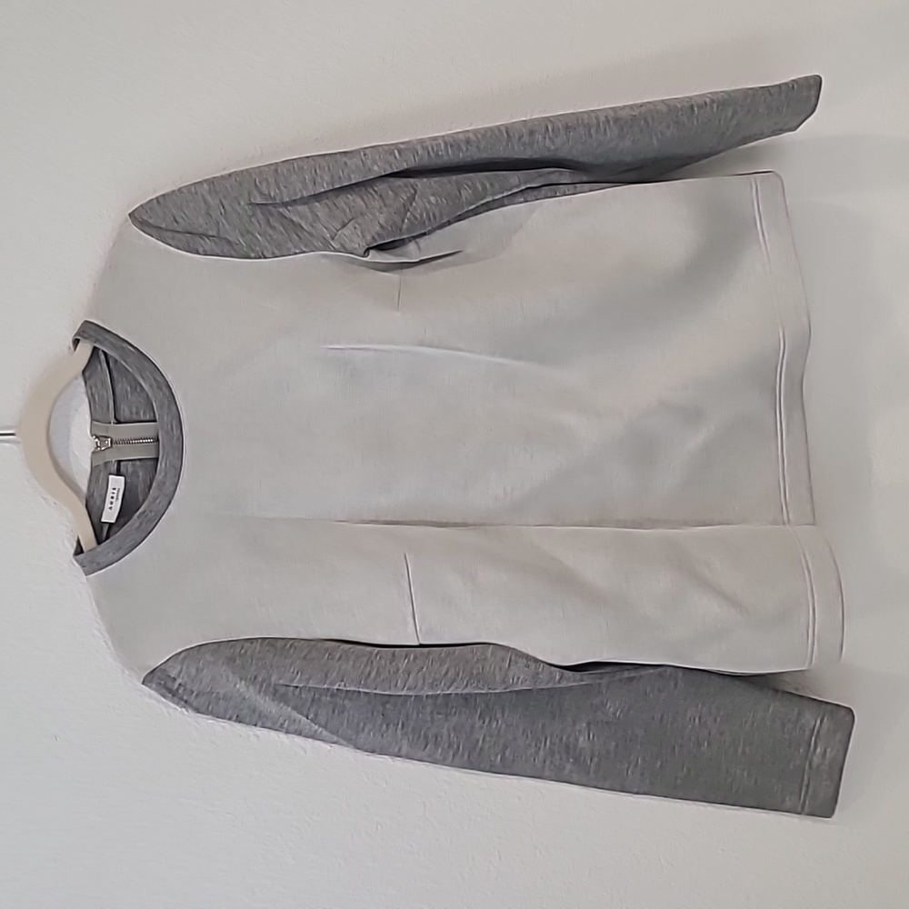 AKRIS Punto gray sweater us 8